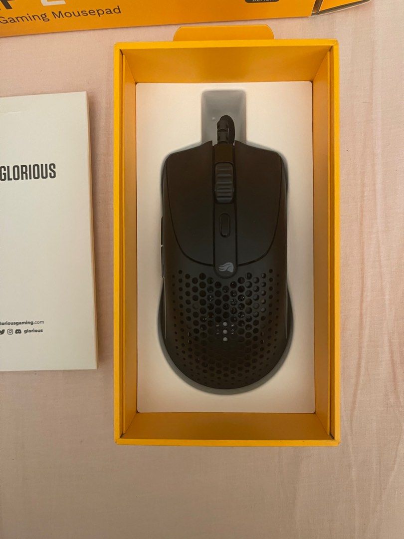 original glorious model O 2 with glorious mouse pad gaming bundle (Category: Mouse & Mousepads) located in Quezon City. Submitted by ilovemunchies (Listing ID 1357119531, Image 2). Description: original gaming mouse glorious model O 2 with GMP glorious mousepad size xl, 14 x 18 -never used dm for more pics or details!.