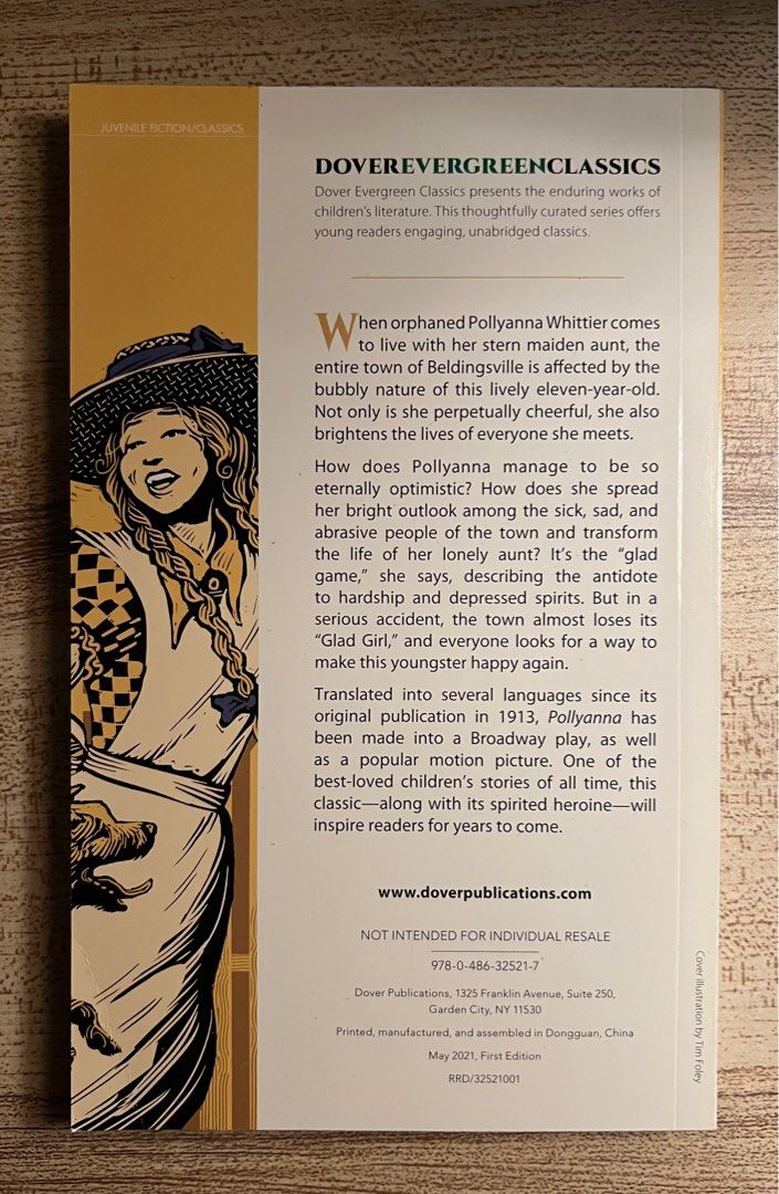 Pollyanna by Eleanor H. Porter (Category: Storybooks) located in Manila. Submitted by dp.est (Listing ID 1357067949, Image 2). Description: .
