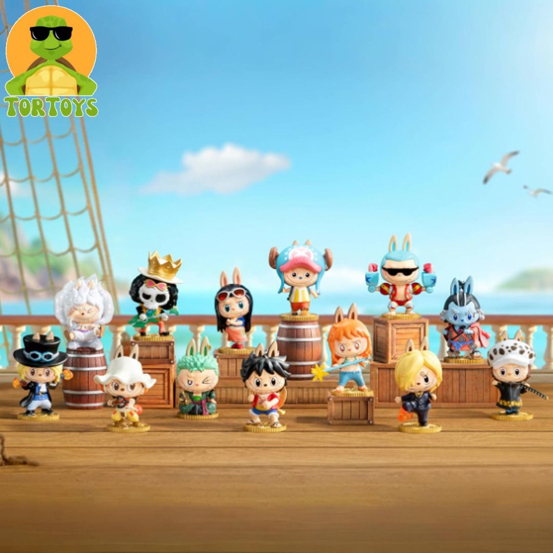 POPMART | The Monsters x One piece (Category: Designer & Blind Box Toys) located in Quezon City. Submitted by tortoyscollectibles (Listing ID 1357018449, Image 1). Description: POPMART | The Monsters x One piece *Complete with box and cards *ALL AUTHENTIC; we never sell bootleg items ◾️Monkey D. Luffy - 1000 ◾️Roronoa Zoro - 900 ◾️Nami - 700 ◾️Usopp - 700 ◾️Sanji - 800 ◾️Tony Tony Chopper - 700 ◾️Nico Robin - 800 ◾️Franky - 800 ◾️Brook - 1000 ◾️J
