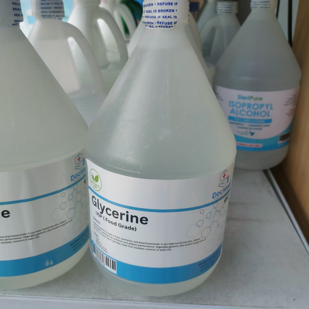 PURE GLYCERINE 4KILOS (Category: Medical Supplies & Tools) located in Quezon City. Submitted by staffmarke01383 (Listing ID 1357034661, Image 2). Description: .