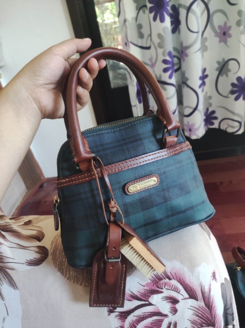 Ralph Lauren mini alma handbag (Category: Luxury Bags & Wallets) located in Zamboanga. Submitted by Clairey03 (Listing ID 1357045958, Image 1). Description: no flaws authentic mini size.