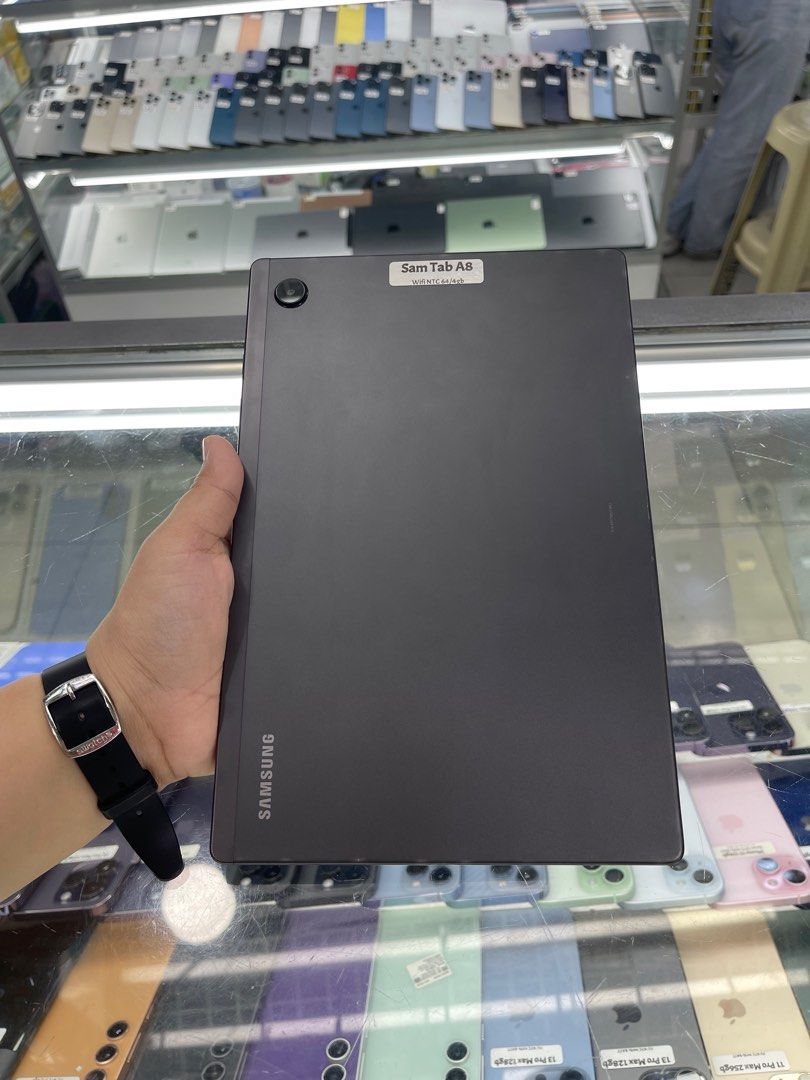 Samsung Tab A8 64gb Wifi No issue (Category: Android) located in San Juan City. Submitted by javedsgadgetshop (Listing ID 1357015636, Image 1). Description: INSTALLMENT OPTIONS : SPAY LATER / GGIVES / CREDIT CARD! WE BUY AND SELL SO PWEDE MAGBINTA OR SWAP ! Quick Specs : 9500 Samsung Tab A8 •64gb •NTC Variant •Good batt health •Wifi Only •98% Smoothness •No hidden issue | No Repaired •100% Authentic | Not Refurbished •w/ OEM Charger & store warra