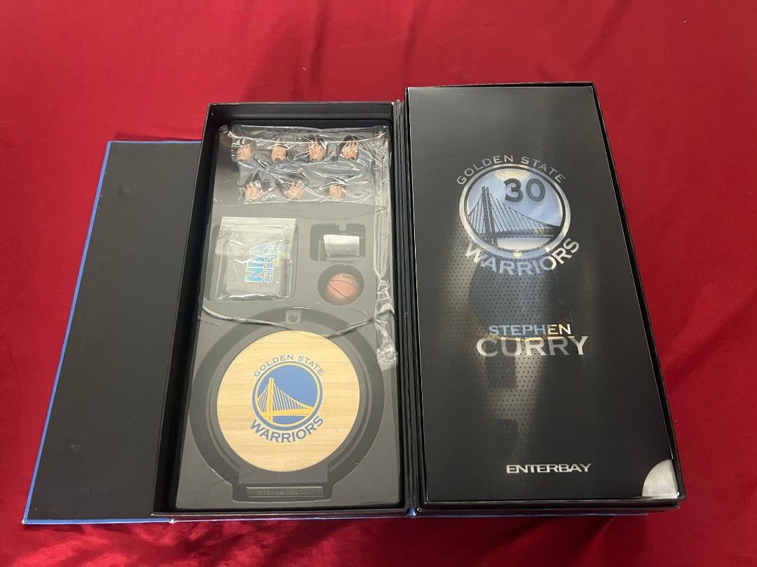 Steph Curry 2.0 Enterbay Scale 1:6 (Category: Figurines & Statues) located in Pasig City. Submitted by akindzshop2 (Listing ID 1357046676, Image 3). Description: 16k Nalang po AUTHENTIC Enterbay Scale 1:6 Steph Curry 2.0 Displayed only BIB Box - 9/10 Issue: Upper Jersey & stain ng jersey sa body ( see video ) AS IS WHERE IS CONDITION WHAT YOU SEE IS WHAT YOU GET *** Please see pics and video for details mga boss. Sobrang mura na nito, nasa 20k po