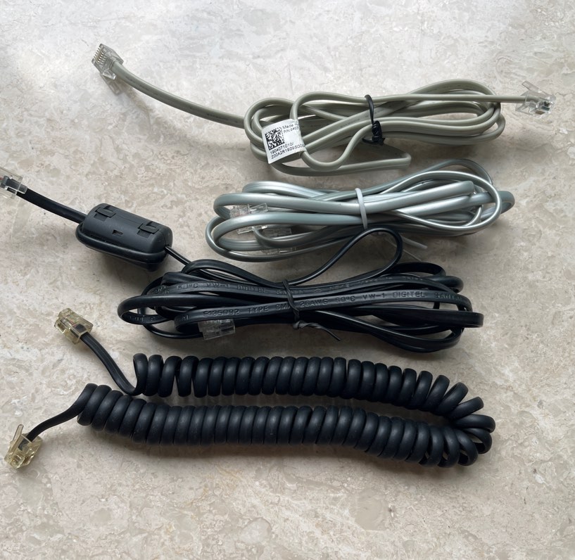 Telephone Cable RJ11 ($1 each), Computers & Tech, Parts & Accessories ...