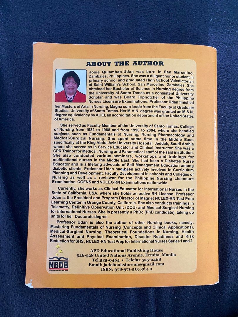 Theoretical Foundation in Nursing (Category: Textbooks) located in Lingayen. Submitted by gorgfinds (Listing ID 1357004098, Image 2). Description: - payment first. - non-nego - bought this for 1,050 - see pics for flaws - rfs: done using it..
