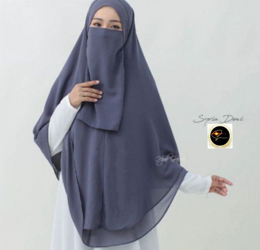 Tudung Labuh Instant Syria Dewi - 2pc berasingan(All Colour SOLD ...