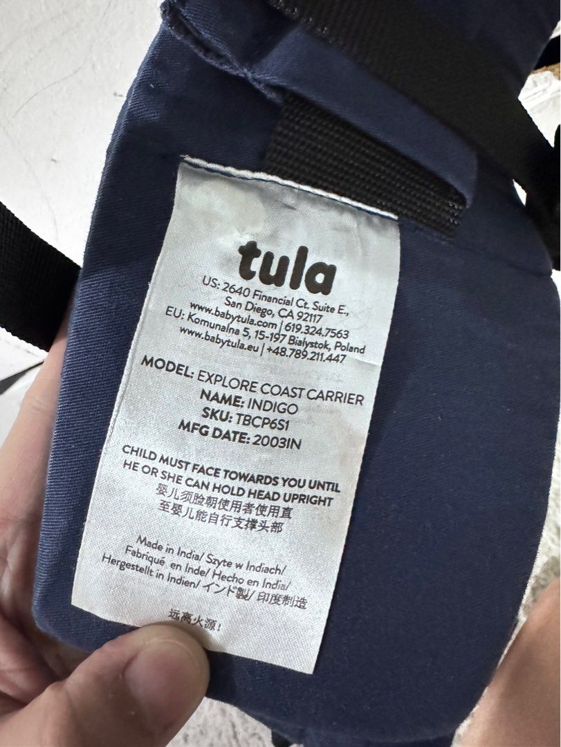 Tula explore carrier (Category: Carriers & Slings) located in Santa Rosa. Submitted by anjgarciaa (Listing ID 1357077377, Image 3). Description: No more box..