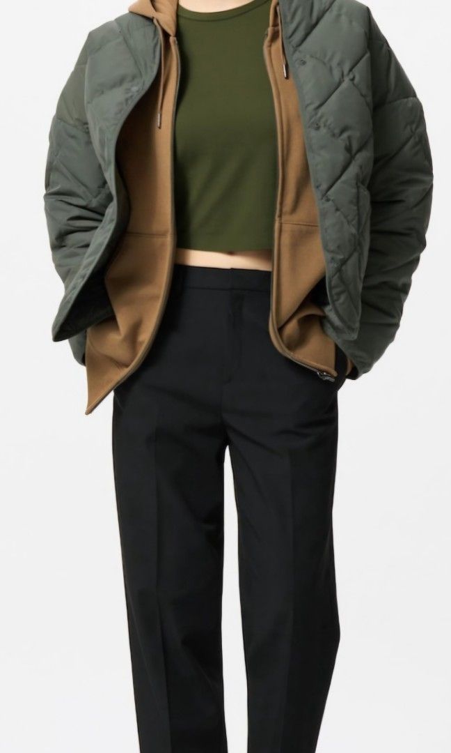 Uniqlo Smart Ankle Pants (Category: Other Bottoms) located in Mandaluyong City. Submitted by fluffel (Listing ID 1357139442, Image 2). Description: •Uniqlo Smart Ankle Pants •Available: - Black (SOLD) - Navy (SOLD) - Gray •Size on tag: XL •Price in store: Php 1,990 •Selling for only Php 750 •No flaws and item no longer comes with the extra button. *Photos posted are from the Uniqlo App *Photos of actual item available upon request RFS: Declutteri