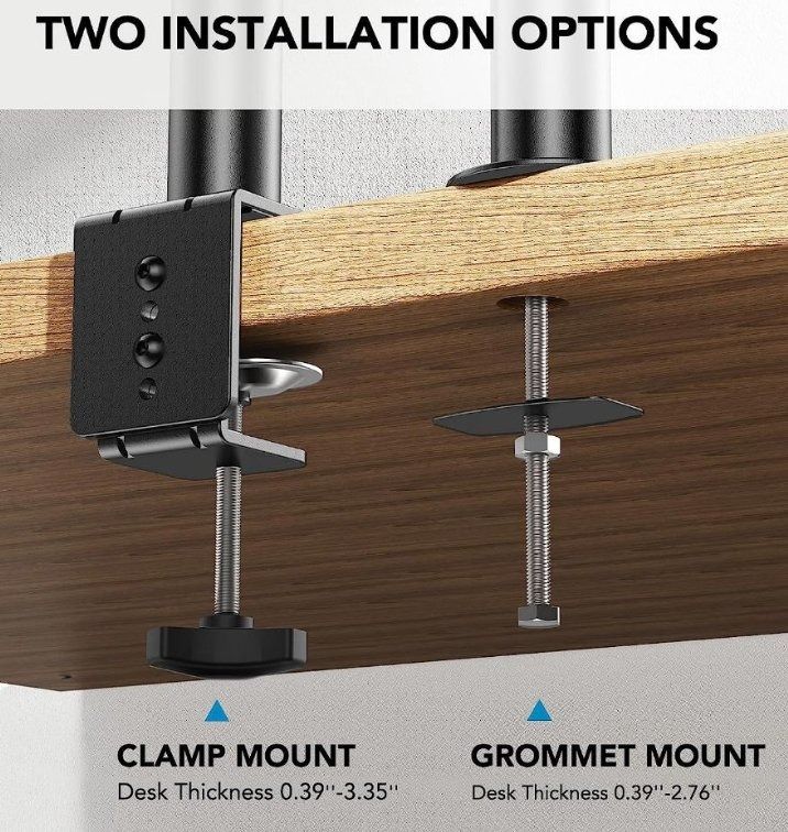 Viewplus N-30 Dual Laptop Stand and Monitor Bracket, Computers & Tech ...