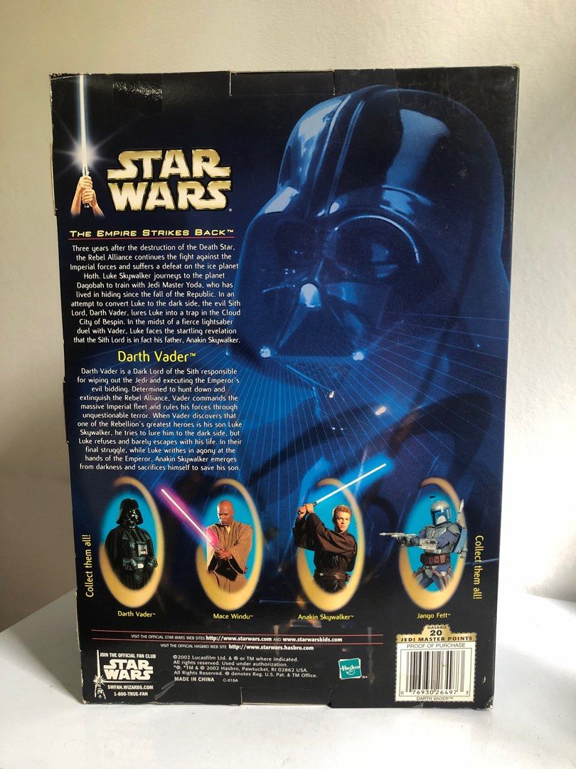 Vintage starwars darth vader (Category: Western Merchandise) located in Cainta. Submitted by dopethrifts.ph (Listing ID 1357160420, Image 3). Description: Not sure if bib or misb .