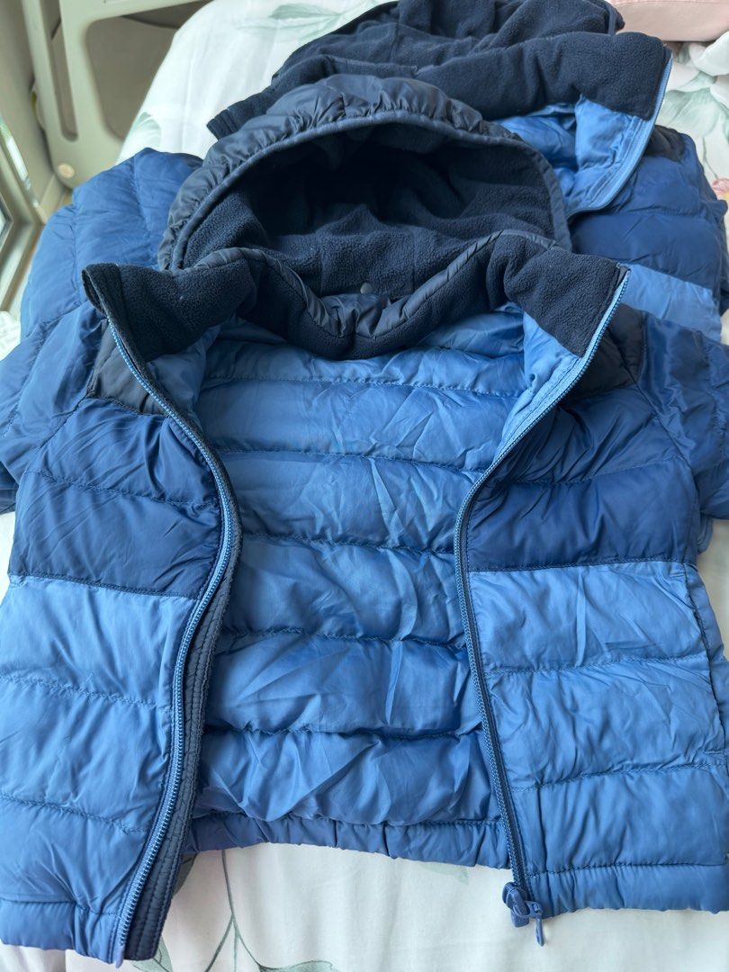 Winter Jacket (Category: Babies & Kids Fashion) located in Singapore. Submitted by pink3 (Listing ID 1357052889, Image 2). Description: 2 sizes available: Uniqlo size 80 - 20 Uniqlo size 100 - 20.
