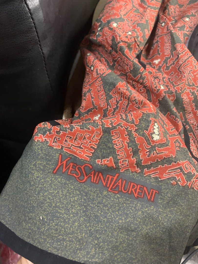 YSL cotton apron (Category: Other Accessories) located in Cabanatuan. Submitted by mjluxxejapan (Listing ID 1357147545, Image 1). Description: Fixed price. WW avail pls check all pics posted fit s-l sz.approx 23.5” haba. Bnew cond.cotton material .