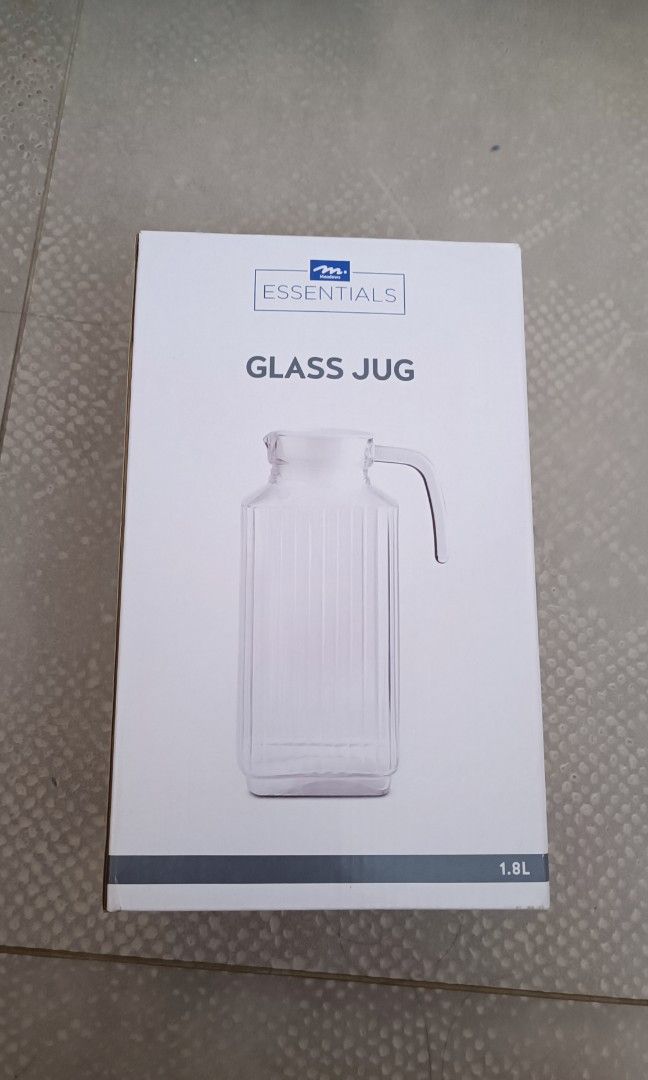 1.8L glass jug