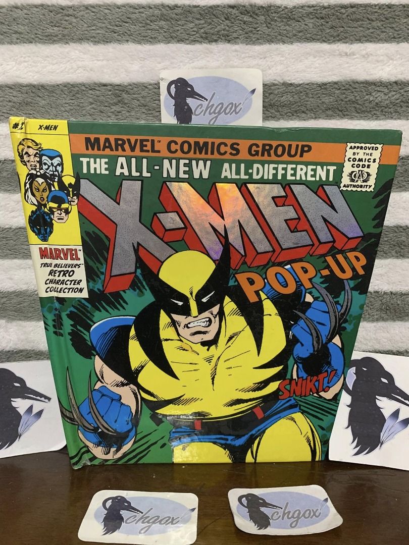 2007 Marvel The All-New, All-Different X-Men Pop-Up | Big Hardbound ...