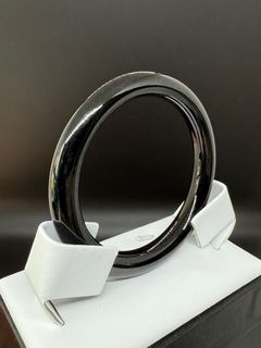 Myanmar Jadeite A-Grade Bangle Unique Dark Green Round Bangle #5264231700064897110