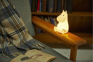 Authentic MOOMIN Lightweight Portable Companion Light Tabletop Bedside Lamp Light  Night Light Travel Light Official Merch Collectible 