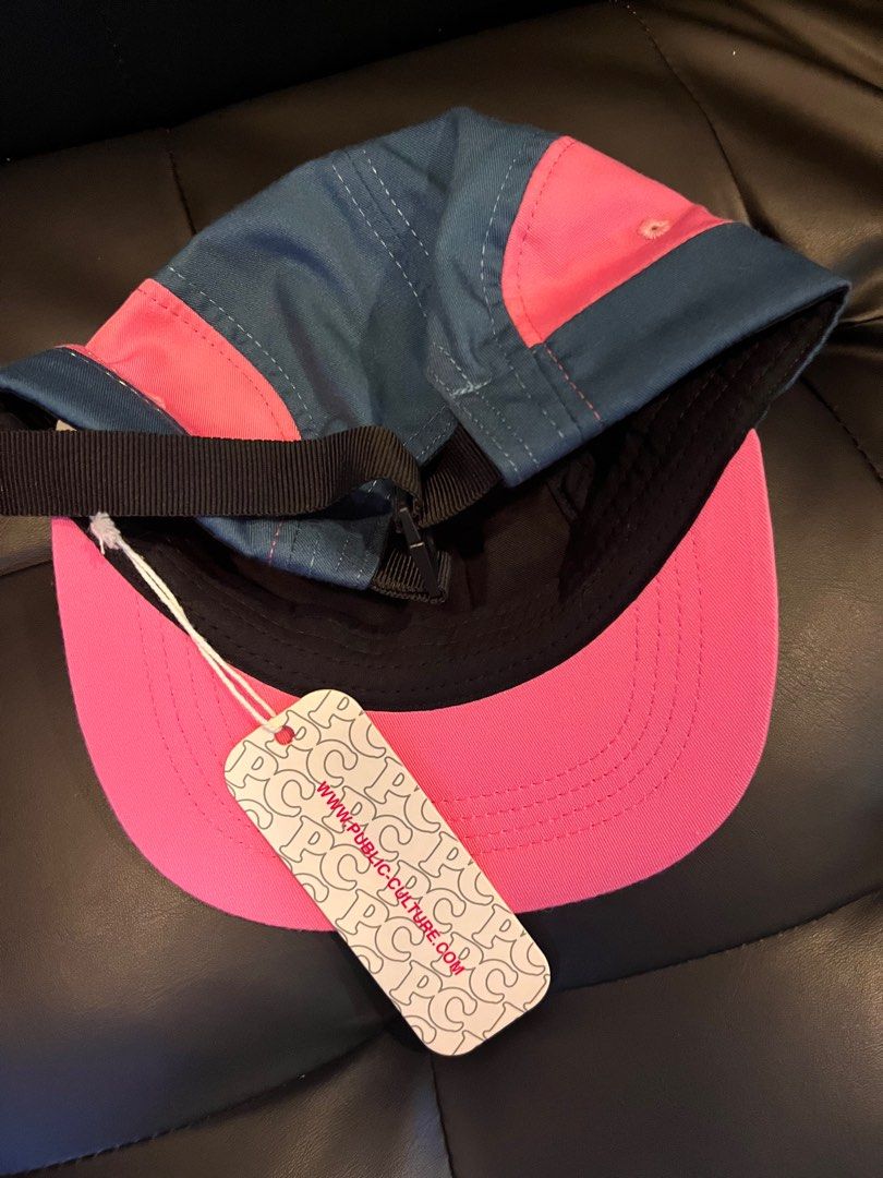 Cap (Category: Caps & Hats) located in Singapore. Submitted by cjznx (Listing ID 1357355404, Image 3). Description: Brand new public culture “the corner shop of culture” hat. Pink/ navy blue in colour. Meet up or mail at additional cost..