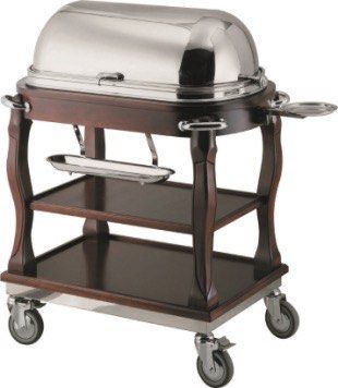 CARVING TROLLEY catering equipment (Category: Knives & Chopping Boards) located in Quezon City. Submitted by prelovedsaleitems (Listing ID 1357208686, Image 1). Description: Message for actual photo Preloved hotel & restaurant heavyduty.