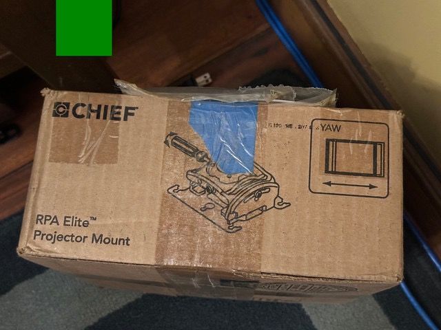 Chief Projector Mount, in box and never used (Category: Projectors) located in Manila. Submitted by himig888 (Listing ID 1357219342, Image 2). Description: Purchased before pandemic for a project that didn't materialize. Chief RPA Elite Universal Projector Mount with Keyed Locking (A version), Silver Same as the one on Amazon in the pictures. (But Amazon does not deliver this product to the Philippines.ü) PM if interested!.