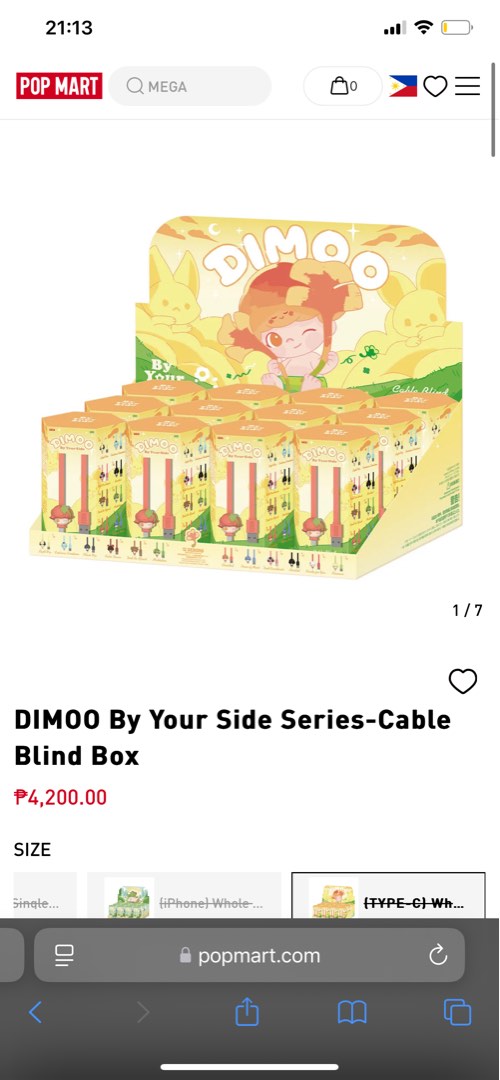 DIMOO By Your Side Series-Cable Blind Box Opened Cheer Up, Hobbies ...
