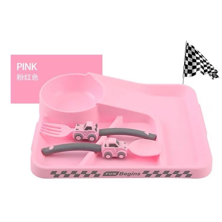 Dinnerware Set for Kids with Suction (Sold per Color Set) (Category: Weaning & Toddler Feeding) located in Manila. Submitted by babyfiedbyz (Listing ID 1357278040, Image 3). Description: .
