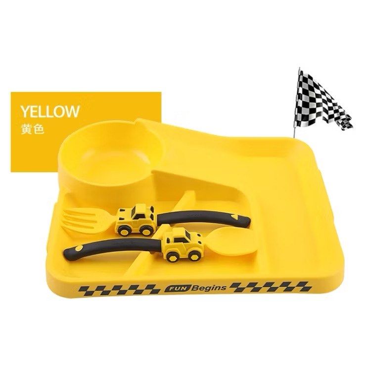Dinnerware Set for Kids with Suction (Sold per Color Set) (Category: Weaning & Toddler Feeding) located in Manila. Submitted by babyfiedbyz (Listing ID 1357278040, Image 2). Description: .