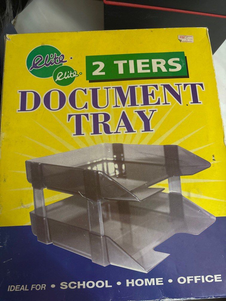 Document tray (Category: Storage Boxes & Baskets) located in Kuala Lumpur. Submitted by qaidah06 (Listing ID 1357285237, Image 1). Description: Amik semua rm20 Selfpickup flat sentul utama.