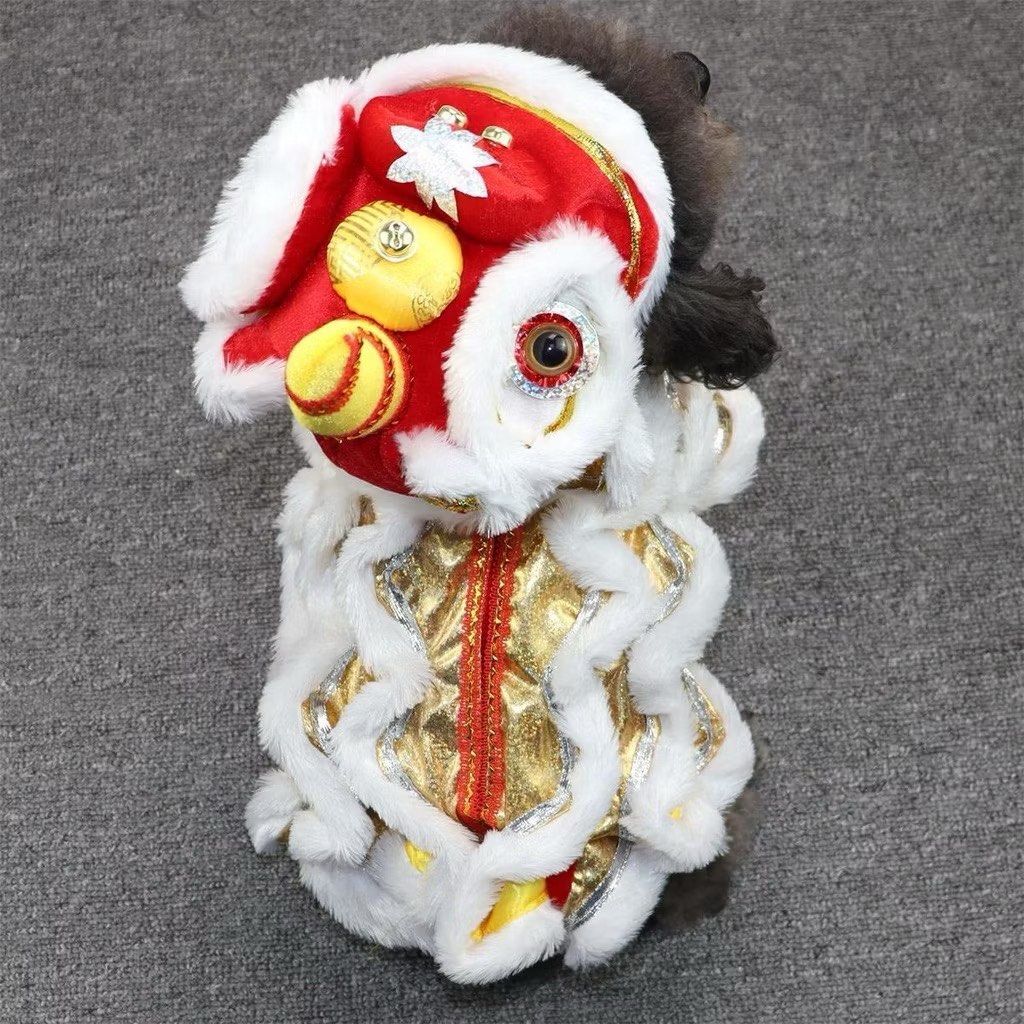 Dragon Dance / Lion Dance Pet Costume (Medium) (Category: Homes & Other Pet Accessories) located in Pasig City. Submitted by missjeee (Listing ID 1357243801, Image 3). Description: Chinese New Year / Dragon Dance / Lion Dance Dog/Cat costume Size: MEDIUM LAST PRICE already provided *In very good condition, used only once for photo .