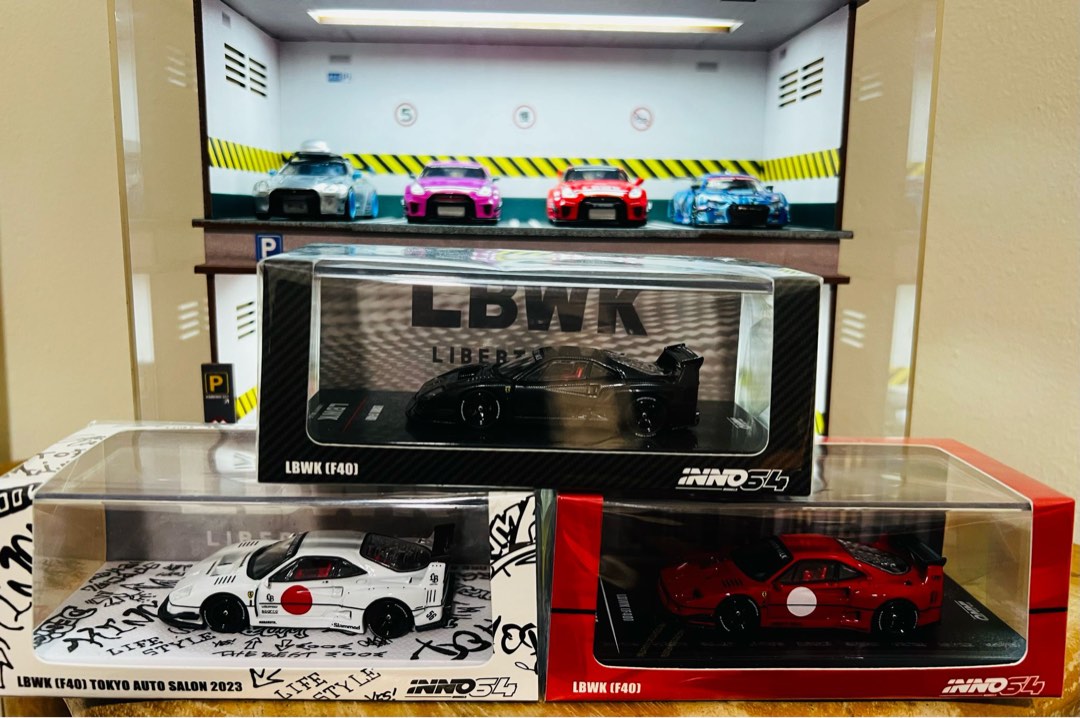 Inno64 LBWK Ferrari F40, Hobbies & Toys, Toys & Games on Carousell