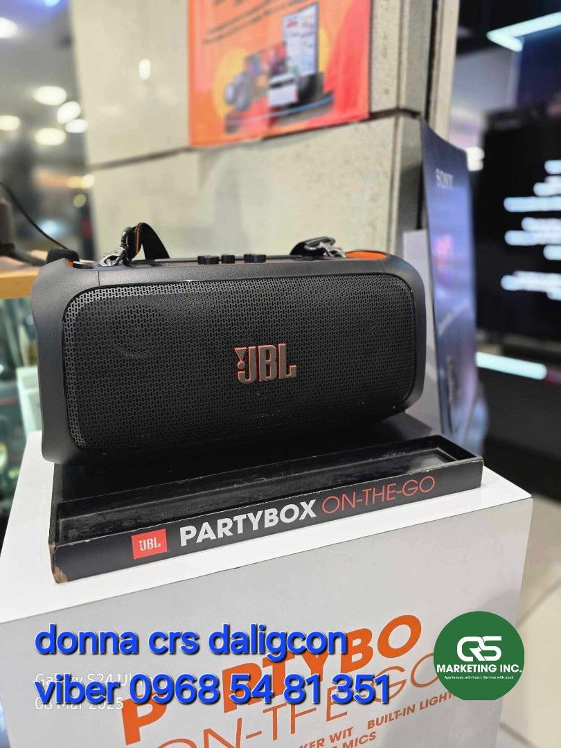 Jbl soundbar (Category: Soundbars, Speakers & Amplifiers) located in Manila. Submitted by donnasagao03665 (Listing ID 1357318943, Image 2). Description: ❄️ LIST OF JBL SPEAKERS JBL 710 ( JBL PARTYBOX ON THE GO ESSENTIAL , JBL ENCORE ESSENTIAL , PARTYBOX ENCORE ❄️ PARTYBOX OTG Essential - 17,500 JBL 710 - 34,700 Encore - 18,000 Encore Essential - 13,400 PRICE MAY CHANGE WITHOUT PRIOR NOTICE BRANDNEW AND SEALED 1 YR WARRANTY PARTS AND SERVICE JBL W