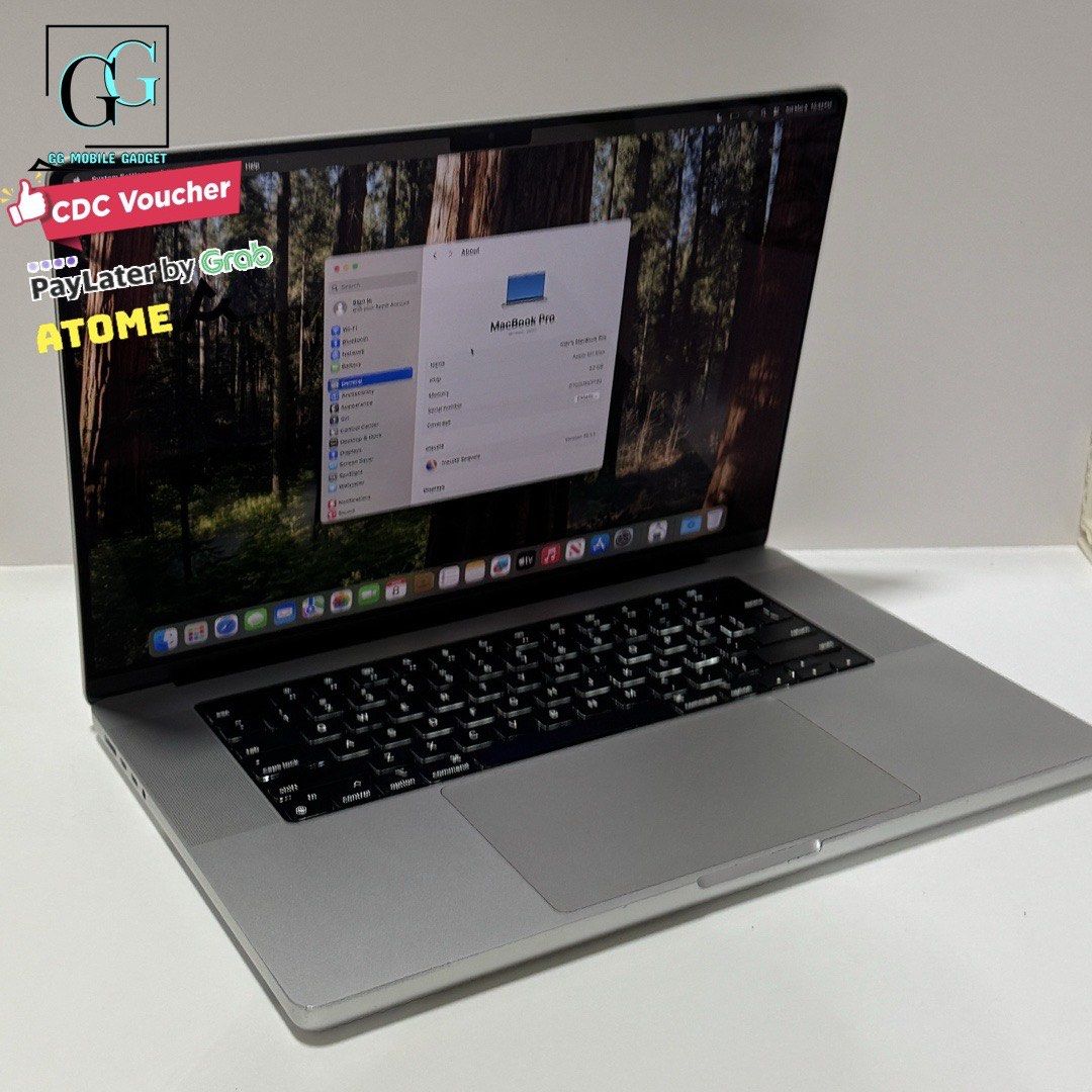 Macbook Pro 16" M1 Max (10Core32GPU/32GB/1TB)420607340504698881