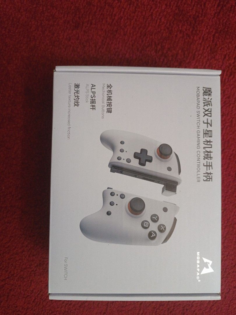 MOBAPAD Switch controller （分類：手掣）位於 Hong Kong。 由 tareek 提交（商品編號 1357319042，圖片 1）。簡介： works perfectly。