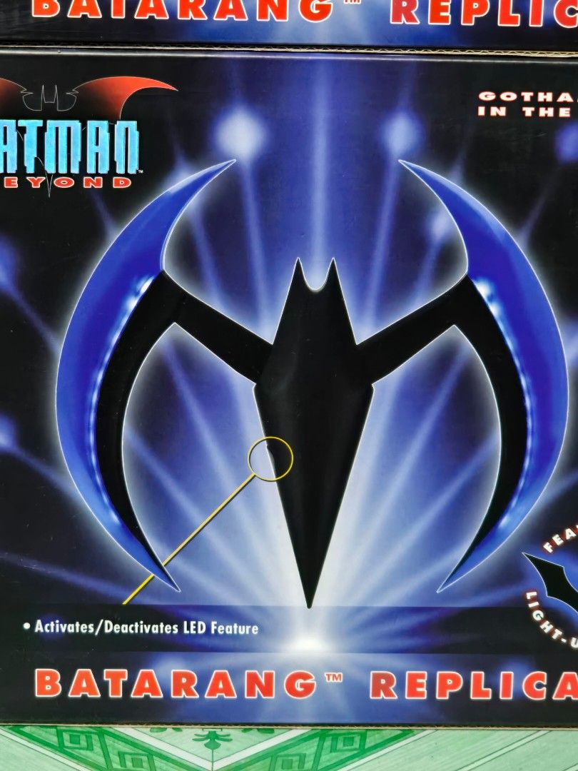 NECA - Batman Beyond Batarang Replicas Red and Blue (Category: Figurines & Statues) located in Quezon City. Submitted by justindahan (Listing ID 1357382937, Image 3). Description: Neca - Batman Beyond Batarang Replicas Red - Wings Extend Blue - LED Feature *located in Project 8 QC *mode of payment Gcash, Maya, BPI, BDO *shipping shouldered by the buyer via grab/lalamove or LBC scheduled *additional photos provided. *crossposted.