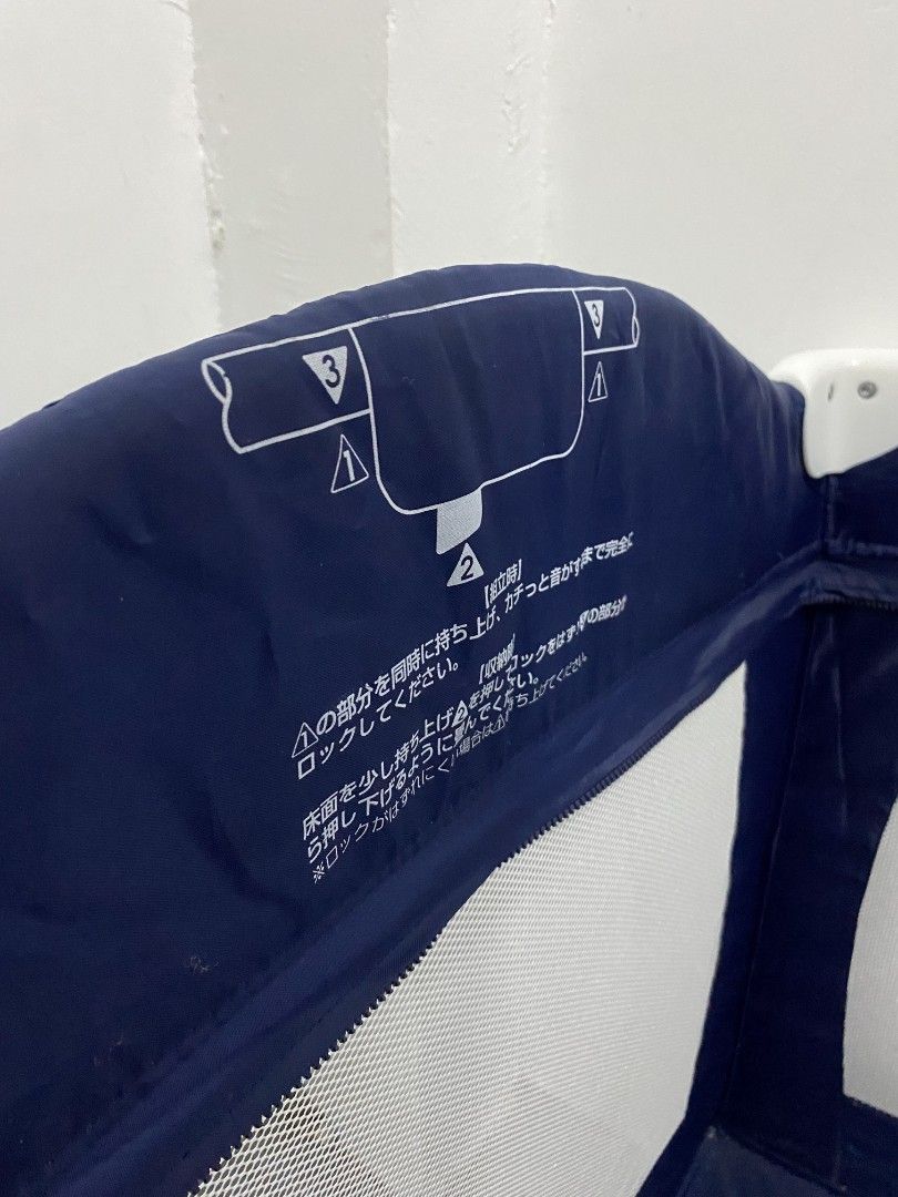 orig.ottostyle JP PORTABLE BABY CRIB (Category: Cots & Cribs) located in Manila. Submitted by jzjapansurplus (Listing ID 1357377372, Image 2). Description: 💴💴 2600 only🎌🎌 IMPORTED FROM JAPAN OTTOSTYLE.JP BRAND PORTABLE BABY CRIB 🎯ADJUSTABLE BED HIGH LEVEL 🎯 EASY TO ASSEMBLE AND DISASSEMBLE 🎯 WITH WHEELS - EASY TO MOVE AROUND 🎯 DURABLE 🎯 WITH BED PAD 🎯 SPACIOUS 🎯 WITH MANUAL AND BAG CARRIER NO USSUE .. MINIMAL MARK OF USAGE‼️.