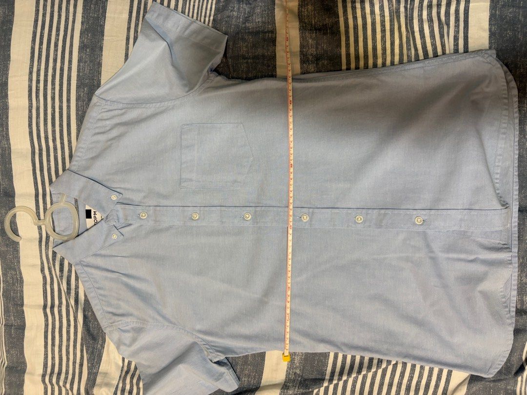 Plain Polo (Category: Tshirts & Polo Shirts ) located in Paranaque City. Submitted by Judee (Listing ID 1357283741, Image 3). Description: For Sale. Topman blue short sleeve polo Size: S Length: 74cm Width: 44cm CHECK OUT MY PROFILE FOR OTHER APPAREL YOU MAY LIKE.