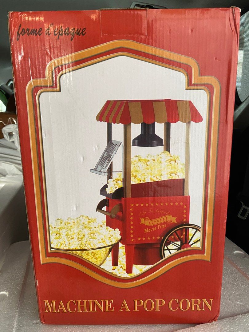 Popcorn machine (Category: Other Kitchen Appliances) located in Singapore. Submitted by ocuppies (Listing ID 1357206830, Image 2). Description: Brand new popcorn machine for sales. Good for parties and events letting go at $80..