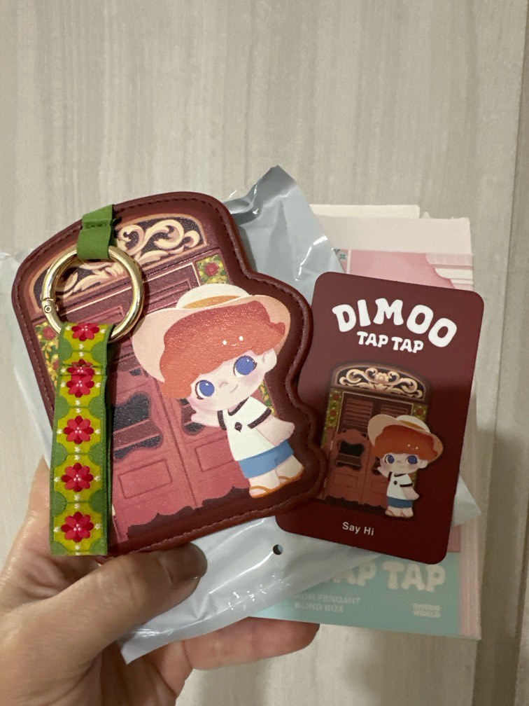 Popmart dimoo tap tap mirror pendant, Hobbies & Toys, Toys & Games on ...