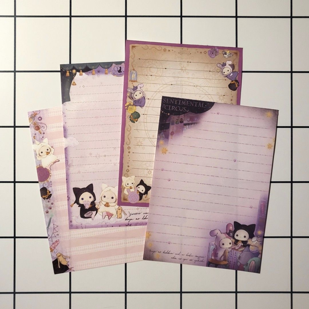 Sentimental Circus Memo Sheets (Astrology) (Category: Stationery & School Supplies) located in Taguig. Submitted by kawaiipaper (Listing ID 1357314047, Image 1). Description: NOTE: I go by a "first offer, first serve" basis so please make an offer. The offers help me see who was first. In case the first one decides to let go of the item or is unable to pay on time, it goes to the next one and so on. Tingi po ang benta ko sa stationery ko. These p