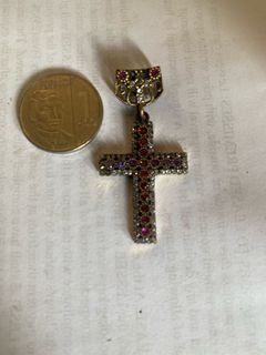 Silver with bronze ottoman jewelry cross for 550