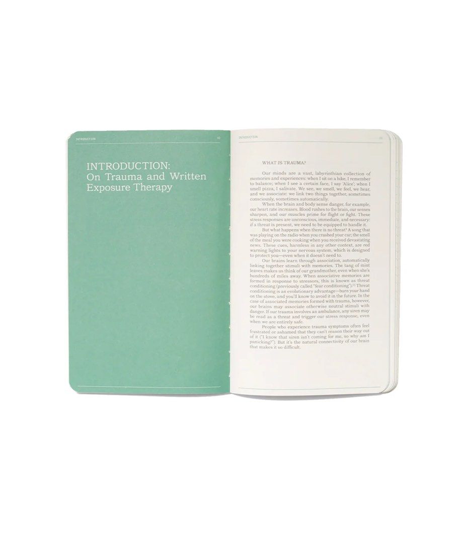 Therapy Notebooks The Trauma & Written (bought for 1,600) (Category: Textbooks) located in Makati City. Submitted by trishthings (Listing ID 1357275644, Image 3). Description: Therapy Notebooks The Trauma & Written (bought for 1,600) Using evidence-based, clinically tested techniques through five weeks of guided journaling, reprocess trauma and rewire your mind in a controlled, safe environment. Through Written Exposure Therapy (WET), confront yo
