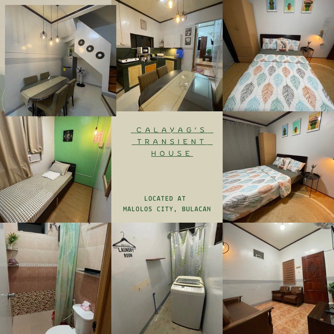 Transient House in Malolos (Category: Vacation Rentals) located in Bulacan. Submitted by deicalayag (Listing ID 1357194629, Image 1). Description: Calayag’s Transient House is located in Malolos Bulacan. We accept short and long term stay and offers daily, weekly, monthly and even yearly rate. -own gate (no garage) - living room (tv, fan, sofa set) - 1 bathroom with shower heater - kitchen (ref, microwave, rice cooker, electric kettle, stove, kit
