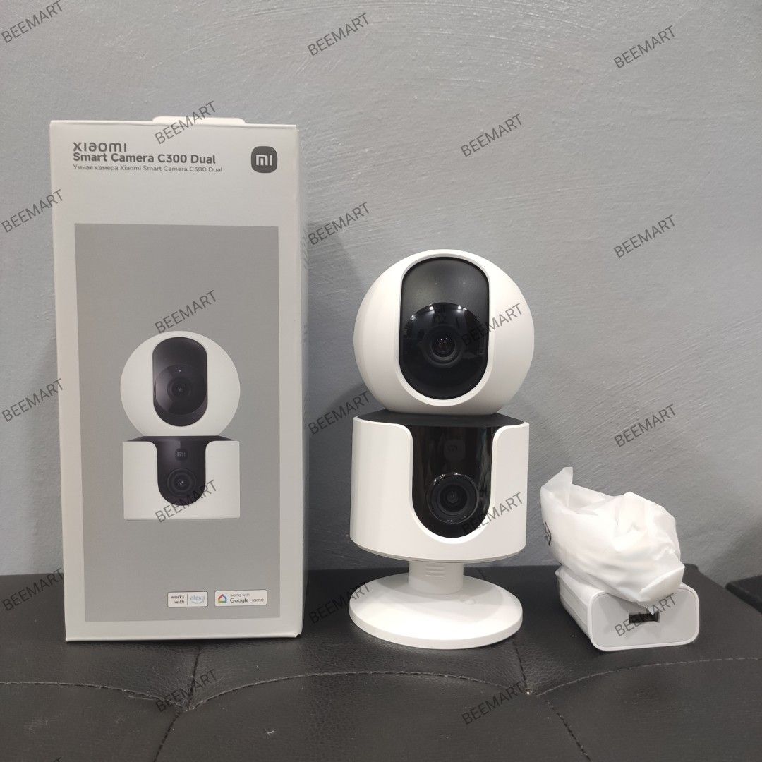 Xiaomi Smart Camera C300 Dual Global Version CCTV (Category: Security Systems & CCTV Cameras) located in Cabuyao City. Submitted by beemartshop (Listing ID 1357357755, Image 1). Description: ORIGINAL • BRANDNEW • AUTHENTIC PRICE: ₱2,499.00 LOCATION: 📍 BEEMART PH PULO CABUYAO LAGUNA ℹ️This is the second Marketplace Page of BEEMART _________ ITEM DESCRIPTION: Name Xiaomi Smart Camera C300 Dual Rated Input 5V⎓2A Net Weight Approx. 384g ltem Dimensi