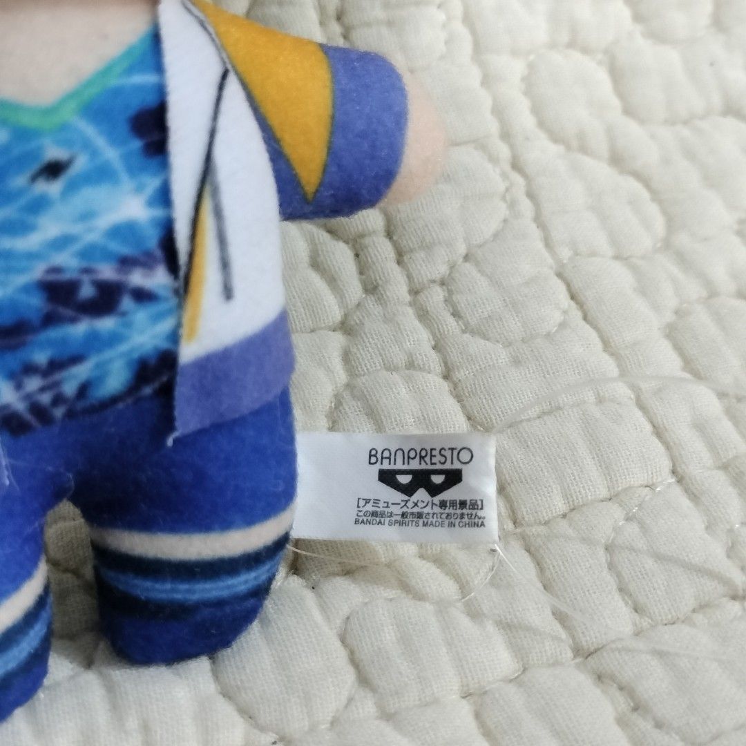 6" BANPRESTO BANDAI SPIRITS FAKE MOTION KING OF TABLE TENNIS PLUSH CHARM (Category: Designer & Blind Box Toys) located in Imus. Submitted by viaysthriftshop (Listing ID 1361430366, Image 3). Description: ▪️brand new with paper tag ▪️6 inches (approx 15cm) ▪️from Japan thrift box MOP ▪️GCASH ▪️COD Sh0pee (or any Sh0pee payment method) MOD ▪️Sh0pee Check out ▪️regular J&T ▪️lalamove (payment first thru Gcash) ▪️Sh0pee Store- VIAY'S THRIFT SHOP ▪️Lo