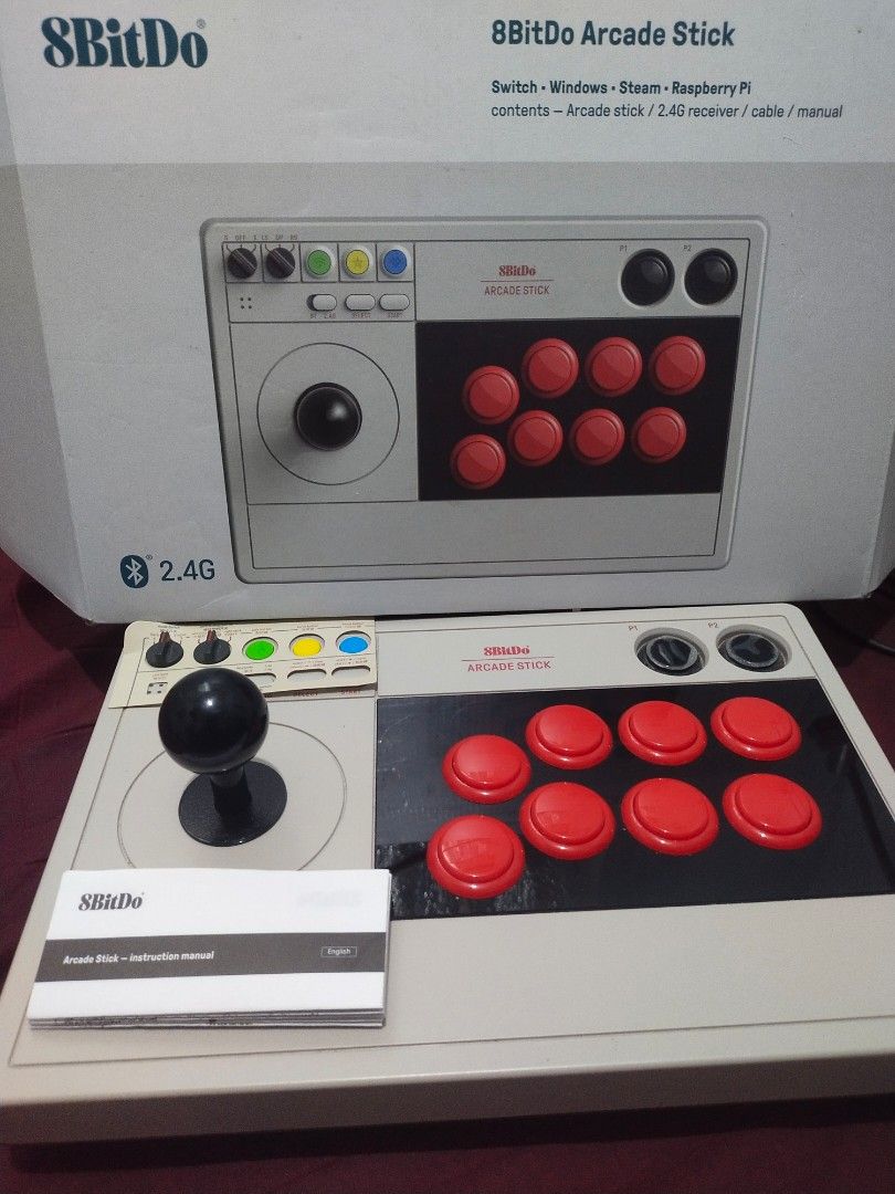 8BitDo Arcade Stick (Category: Controllers) located in Bacoor. Submitted by authenthiccshoes (Listing ID 1361485182, Image 1). Description: Selling my 8BitDo Arcade Stick! Bought from DataBlitz last year but only used for a day while playing Tekken. Price: Originally ₱3,000, now selling for ₱2,000. ✅ No issues, no scratches, everything intact. ✅ Comes with the original box. Reason for selling: Not being used and need funds. PM if interested!.
