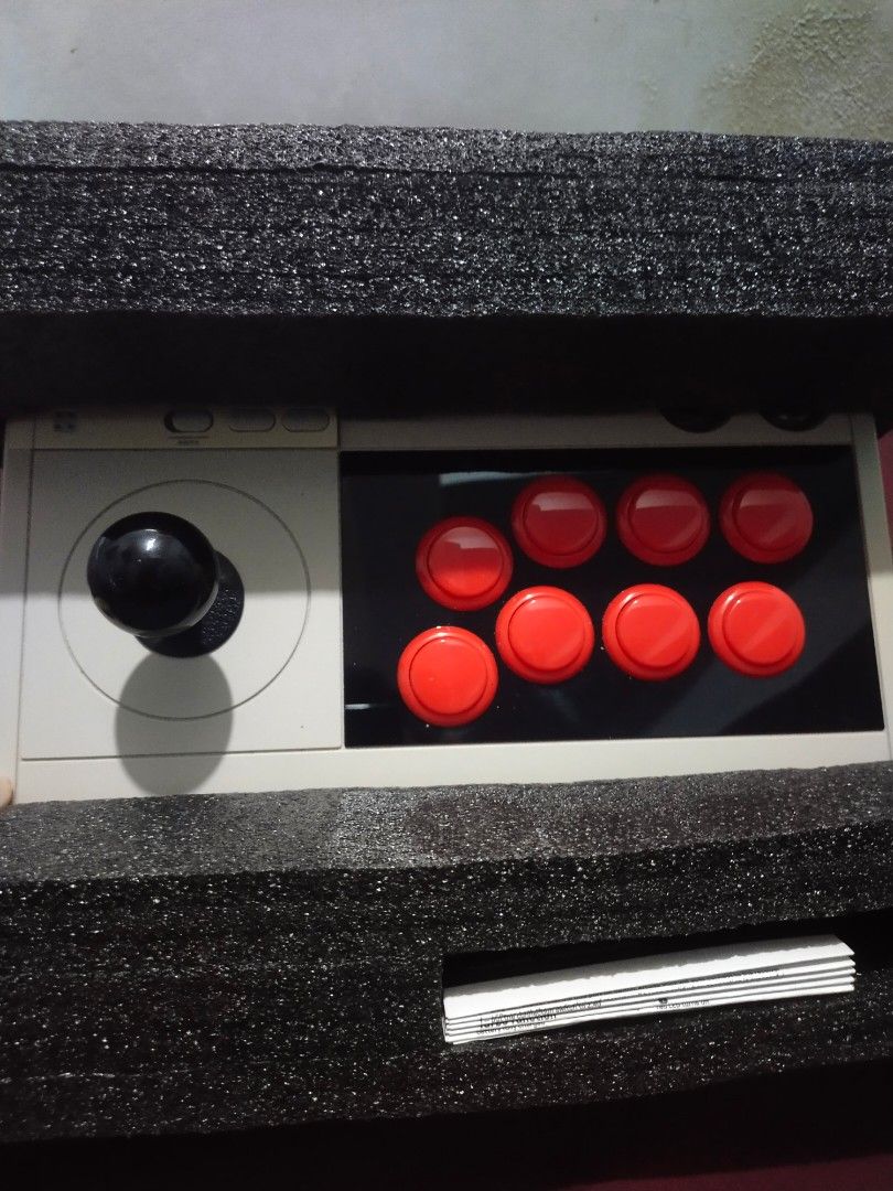 8BitDo Arcade Stick (Category: Controllers) located in Bacoor. Submitted by authenthiccshoes (Listing ID 1361485182, Image 3). Description: Selling my 8BitDo Arcade Stick! Bought from DataBlitz last year but only used for a day while playing Tekken. Price: Originally ₱3,000, now selling for ₱2,000. ✅ No issues, no scratches, everything intact. ✅ Comes with the original box. Reason for selling: Not being used and need funds. PM if interested!.