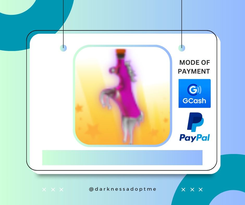 ADOPT ME | RIDE POTION | ROBLOX (Category: In-Game Products) located in Manila. Submitted by lincolnadoptme (Listing ID 1361429841, Image 1). Description: STRICTLY PAYMENT FIRST. WILLING TO MEET IN GAME. NO RESERVATION. OPEN FOR PRE-ORDERS MODE OF PAYMENT: GCASH/BANK TRANSFER/PAYPAL .