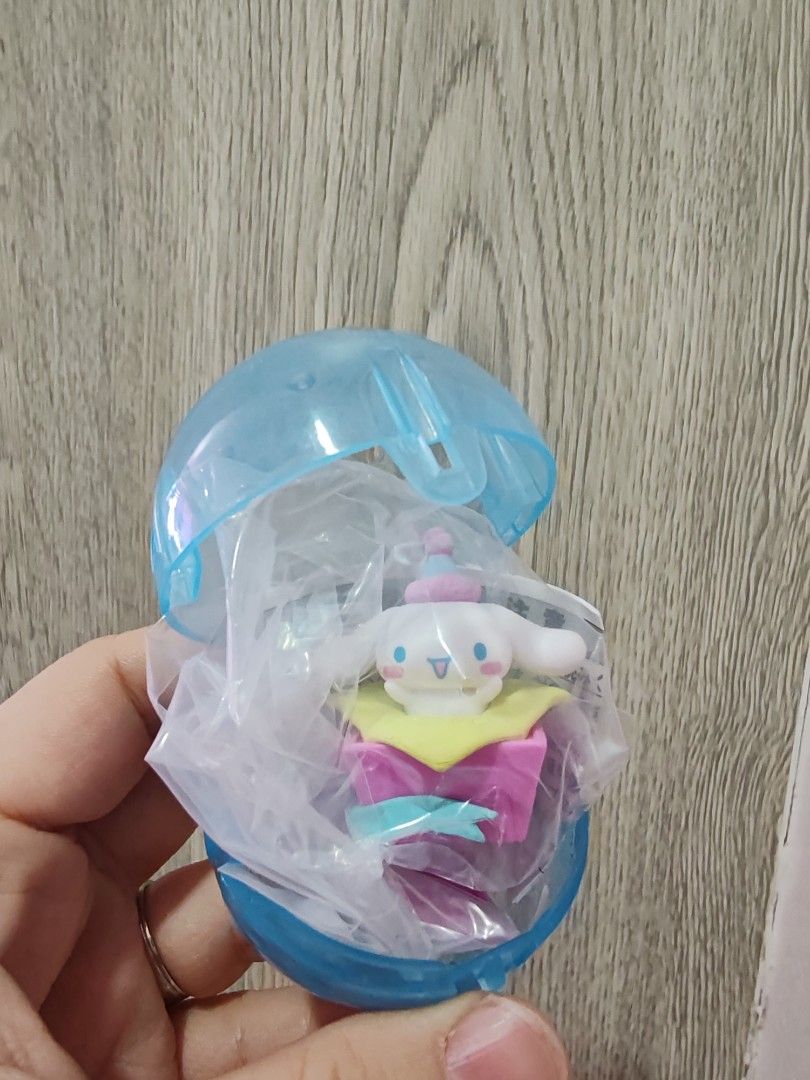 Bandai Sanrio Gachapon per piece (Category: Designer & Blind Box Toys) located in Manila. Submitted by declutter_sarah (Listing ID 1361356376, Image 1). Description: All brand new. From Bandai Gachapon. P250 each MOP: BDO or Gcash Shipping via Grab or Lalamove shouldered by buyer. No rush shipping please..