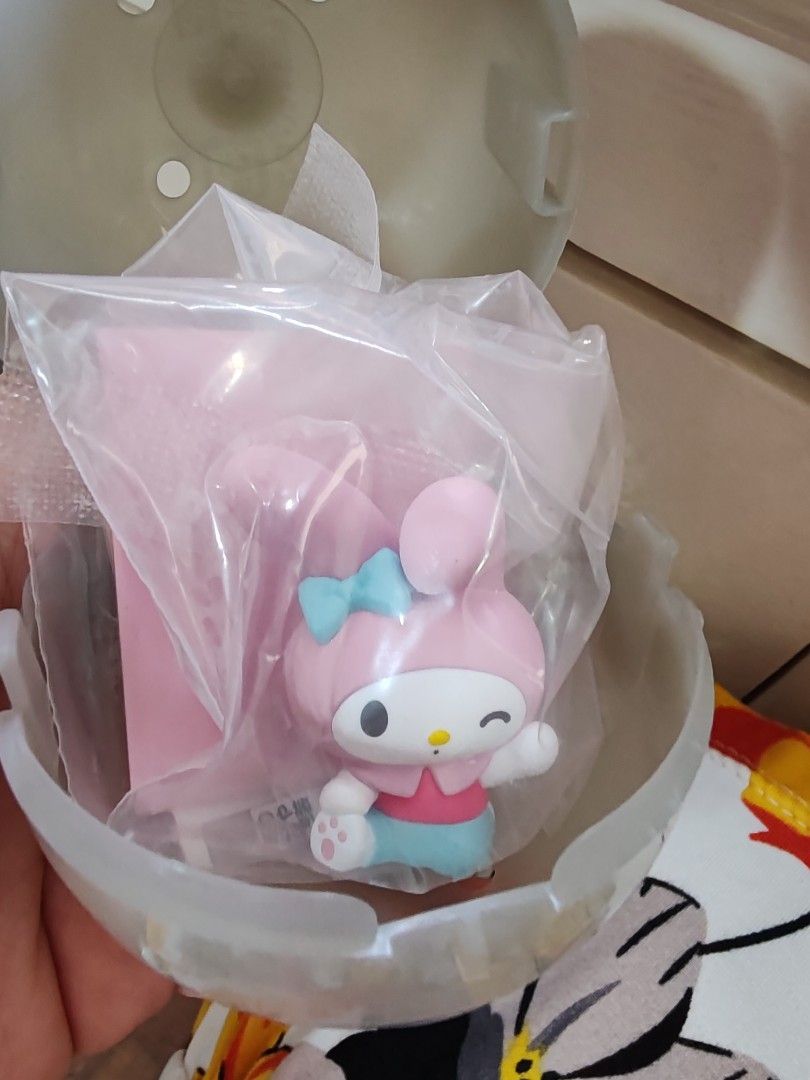 Bandai Sanrio Gachapon per piece (Category: Designer & Blind Box Toys) located in Manila. Submitted by declutter_sarah (Listing ID 1361356376, Image 2). Description: All brand new. From Bandai Gachapon. P250 each MOP: BDO or Gcash Shipping via Grab or Lalamove shouldered by buyer. No rush shipping please..