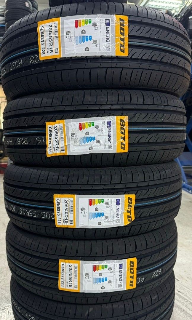 Boto Tyres 185/60/R15 185/65/R15 195/60/R15 195/65/R15 195/50/R16 205 ...