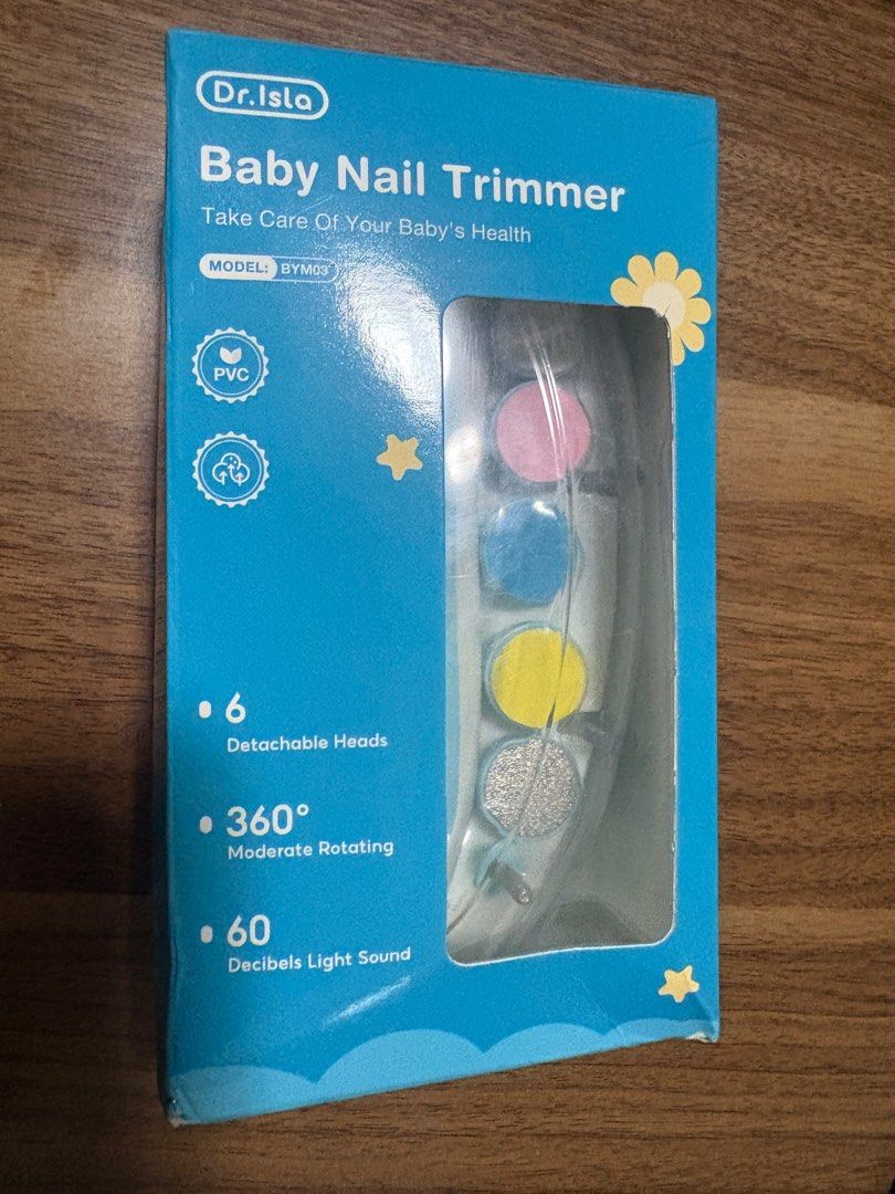 Dr. Isla Baby Nail Trimmer (Category: Baby Toiletries & Grooming) located in Quezon City. Submitted by ksmilitante (Listing ID 1361387658, Image 2). Description: Brand New! (Tried once only) RFS: manual nail cutter is preferred No battery included.